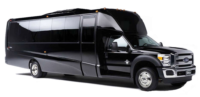 VIP Shuttle Bus exterior