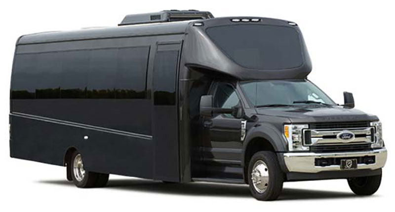 VIP Shuttle Bus exterior