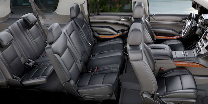 Chevy Suburban interior